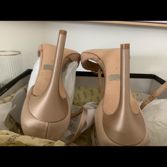 Badgley Mischka Darling Dress Sandal in Latte - size 9 - Picture 6 of 9